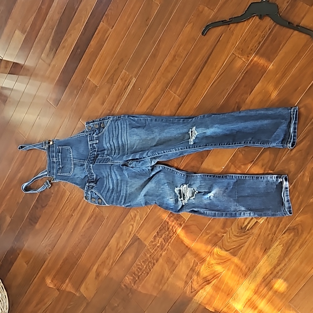 SO Size 16 Girls Denim Overalls
